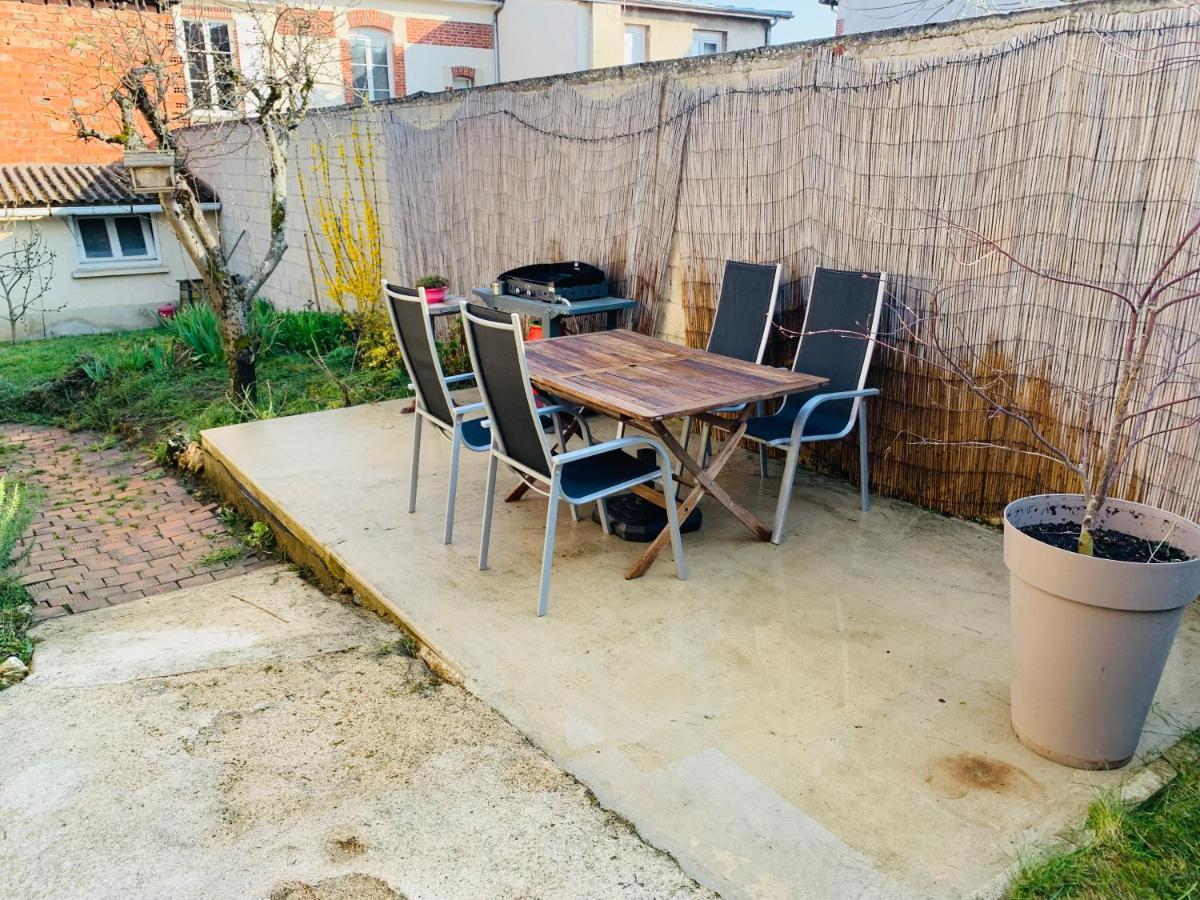 Maisonnette Du Coteau Ouest - Jardin Et Terrasse - Epernay Villa Exterior foto
